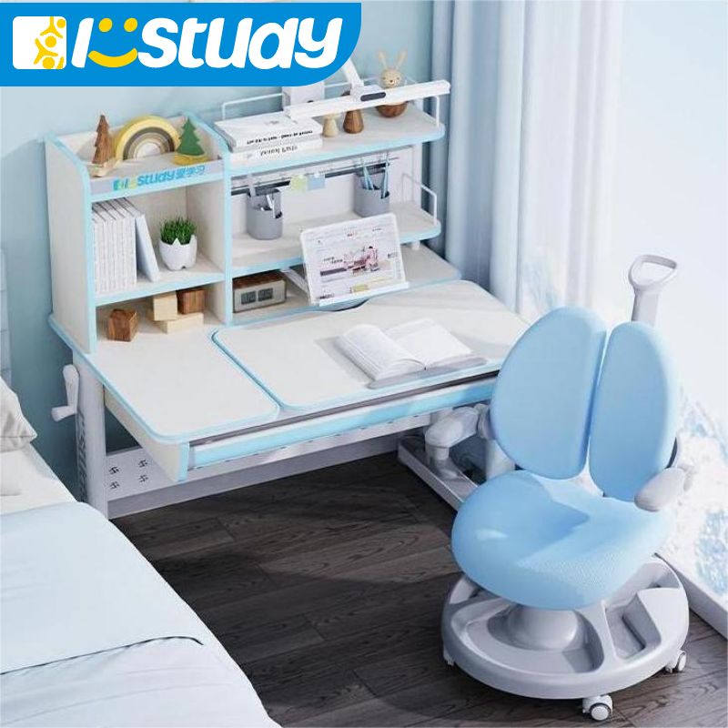 Bureau d'étude pour enfants avec chaise