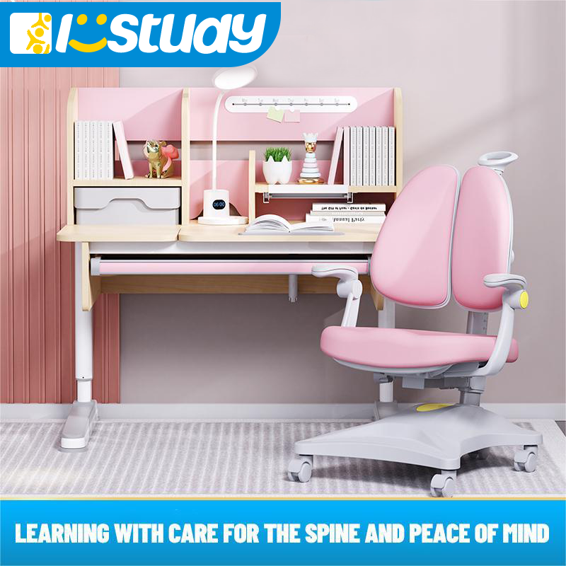 Ergonomic Kids Study Desk And Chair Set