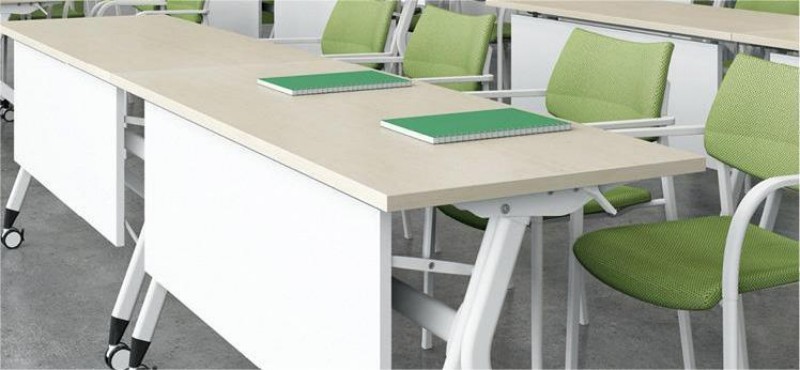 Custom Folding Training Desk for Conference and Classroom Use (2)