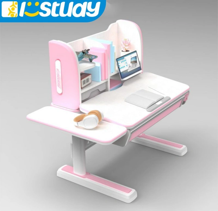 IStudy Kids Room Study Table with Bookshelf Design