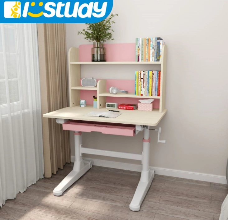 study Is Kids Room Study Table with Bookshelf Design